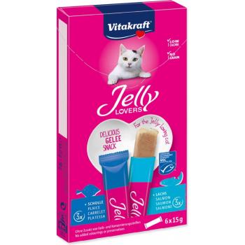 VITAKRAFT Jelly Lovers losos, platesa 6 x 15 g