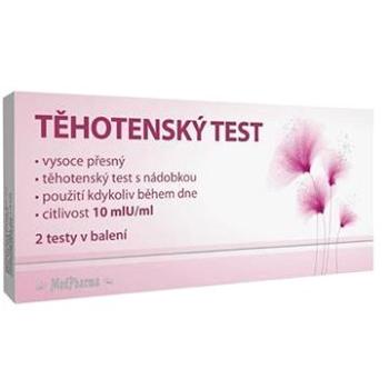 MedPharma Těhotenský test ( 10mIU/ml) 2 ks (8594045473186)