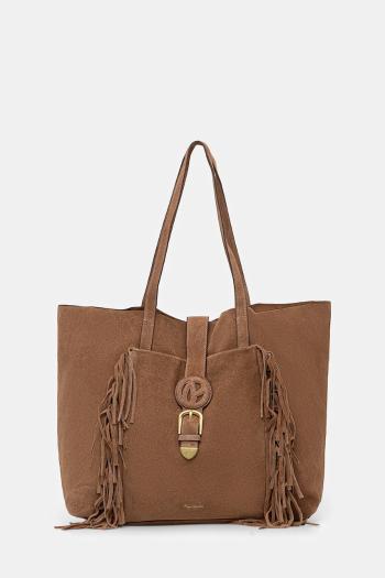 Kabelka Pepe Jeans BELLAMIE PURE hnedá farba, PL031642
