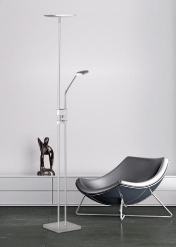 LED stojaca lampa Reality Luke nikel R42562107