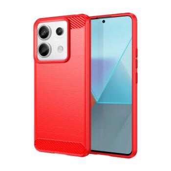 FLEXI TPU Ochranný kryt Xiaomi Redmi Note 13 Pro 5G / Xiaomi Poco X6 5G červený