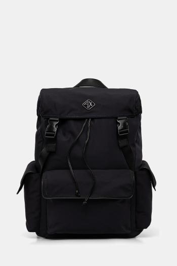 Ruksak Armani Exchange pánsky, tmavomodrá farba, veľký, jednofarebný, XM000258 AF12099