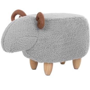 Sivá BELIANI LAMB (beliani_169385)
