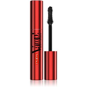 Pupa Vamp! Sexy Lashes posilňujúca riasenka pre extrémny objem a intenzívny pohľad odtieň 011 Black 12 ml