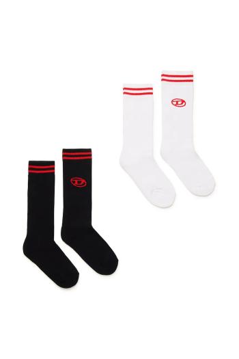 Detské ponožky Diesel ZANICBIPACK SOCKS 2-pak čierna farba, J02075