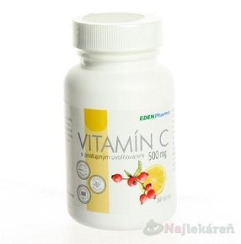 EdenPharma Vitamín C 500 mg 30 tabliet