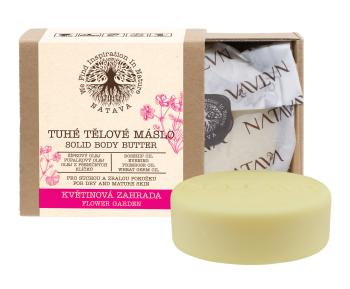 NATAVA Tuhé telové maslo - Kvetinová záhrada 100 g