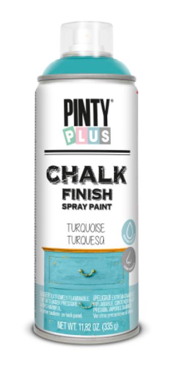 PINTY PLUS CHALK - Kriedová farba v spreji 400 ml grafit