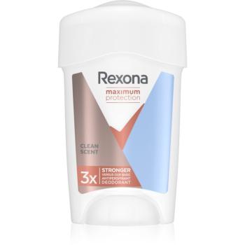 Rexona Maximum Protection Clean Scent krémový antiperspirant proti nadměrnému pocení 45 ml