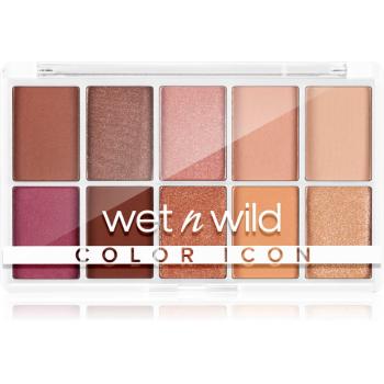 Wet n Wild Color Icon 10-Pan paletka očných tieňov odtieň Heart & Sol 12 g