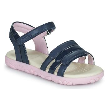 Geox  J SANDAL HAITI GIRL  Sandále Námornícka modrá