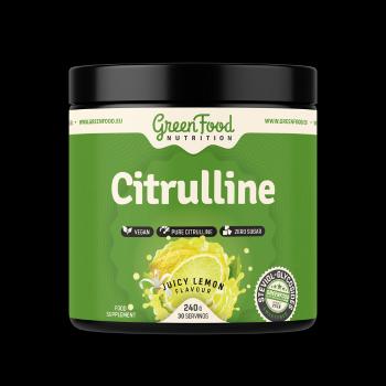 GREENFOOD NUTRITION Citrulline juicy lemon 240 g