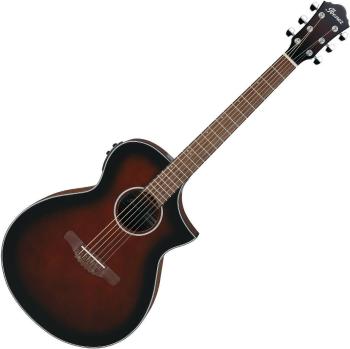 Ibanez AEWC11-DVS Dark Violin Sunburst Elektroakustická gitara Jumbo