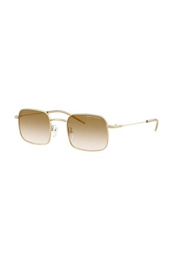 Slnečné okuliare Armani Exchange zlatá farba, 0AX2055S