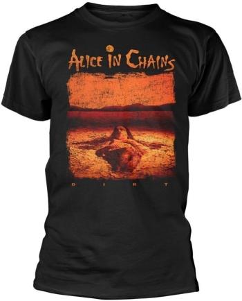 Alice In Chains Tričko Distressed Dirt Unisex Black L