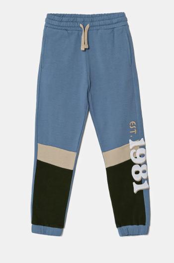 Bavlnené tepláky Guess s nášivkou, N4BQ11 KAD73