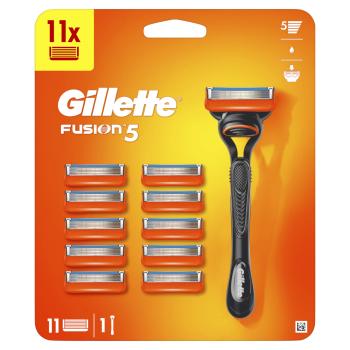 GILLETTE Fusion Strojček + 11 Náhradných hlavíc Special pack