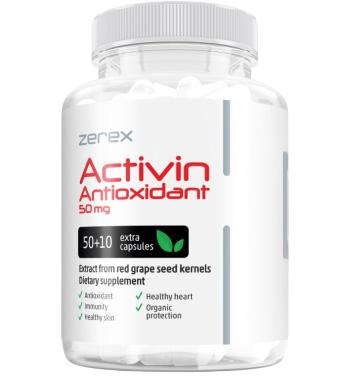 ZEREX ActiVin Antioxidant - Ochrana pred oxidačným stresom 60 kapsúl
