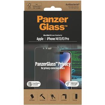 PanzerGlass Privacy Apple iPhone 2022 6.1/13/13 Pro s instalačným rámčekom (P2783)