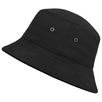 Myrtle Beach (Daiber) Bavlnený klobúk MB012 - Čierna / čierna | L/XL