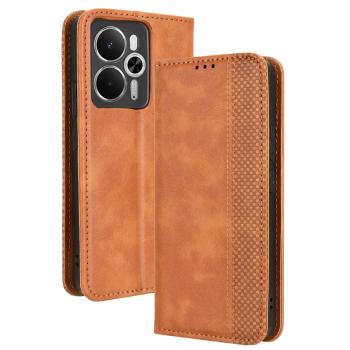 BUSINESS Peňaženkové puzdro pre Realme 14 5G / Realme 14T 5G hnedé