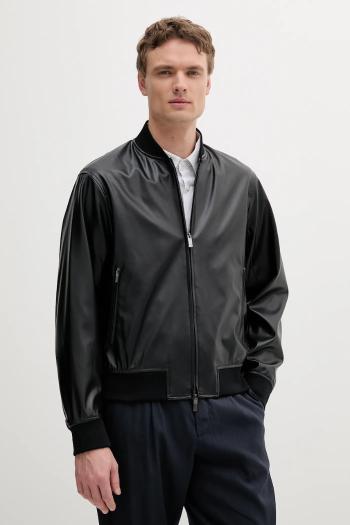 Bunda Armani Exchange čierna farba, prechodná, XM001241 AF14863