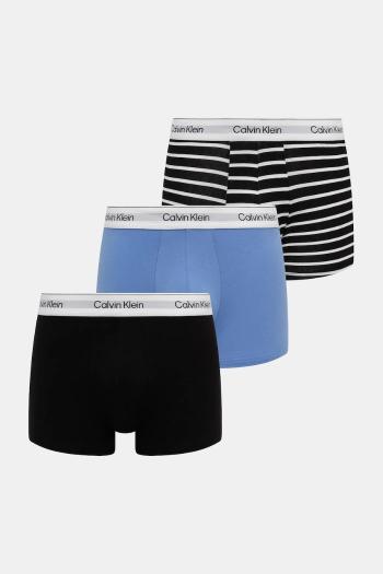 Boxerky Calvin Klein Underwear 3-pak pánske, fialová farba, LV00NB4392