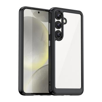 CRYSTAL Ochranný kryt pre Samsung Galaxy S25 5G čierny