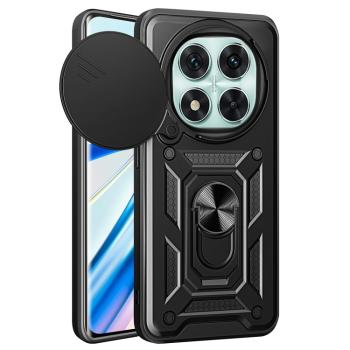 RING CAMERA Kryt s držiakom pre Xiaomi Redmi Note 14 Pro 5G / Poco X7 čierny