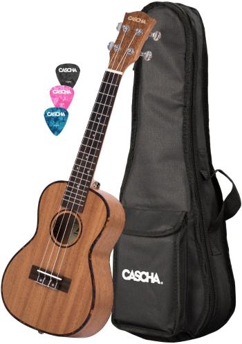 Cascha HH2035L Natural Koncertné ukulele