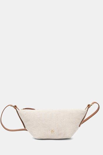 Kabelka Tommy Hilfiger béžová farba, AW0AW17177