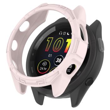 TPU HALF COVER Obal pre Garmin Forerunner 265 ružový