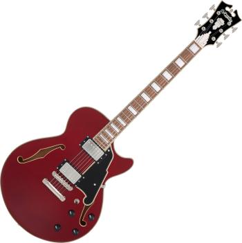 D'Angelico Premier SS Burnt Red Semiakustická gitara