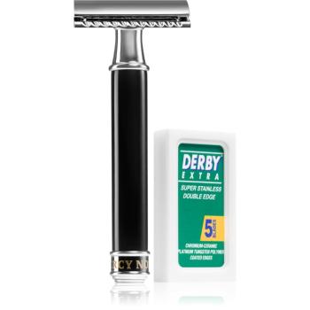 Percy Nobleman Safety Razor tradičný holiaci strojček + náhradné hlavice 1 ks