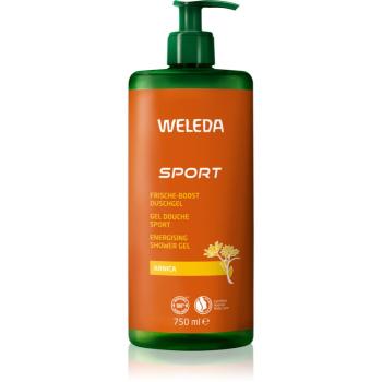 Weleda Sport osviežujúci sprchový gél s regeneračným účinkom Arnica, Rosemary, Lavender 750 ml
