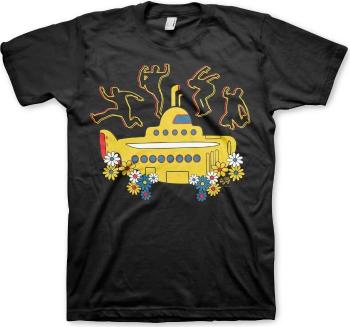 The Beatles Tričko Yellow Submarine Unisex Black XL