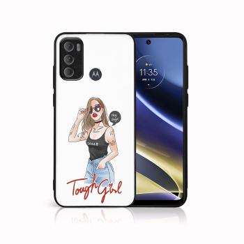 MY ART Ochranný obal Motorola Moto G60 TOUGH GIRL (131)