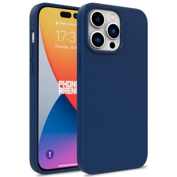 ECO RUBBER Ochranný obal Apple iPhone 16 Pro Max tmavomodrý