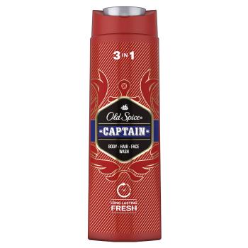 OLD SPICE Captain Sprchový gél a šampón s tónmi santalového dreva a citrusov 400 ml