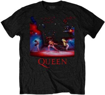 Queen Tričko Live Shot Spotlight Unisex Black L