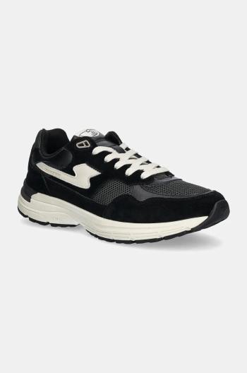 Tenisky Stepney Workers Club Amiel S-Strike Suede Mix čierna farba, YP01115