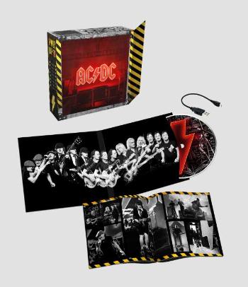 AC/DC, POWER UP lightbox CD+USB+Book, CD