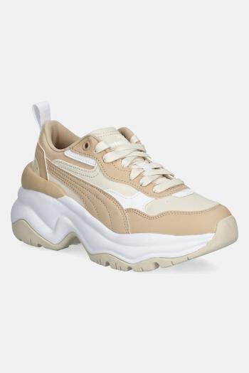 Tenisky Puma Cilia Wedge béžová farba