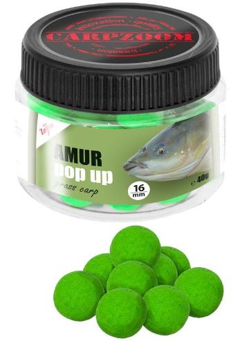 Carp zoom plávajúce boilie amur grass carp pop up 16 mm 40 g