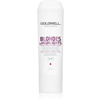 Goldwell Dualsenses Blondes & Highlights kondicionér pre blond vlasy neutralizujúci žlté tóny 200 ml