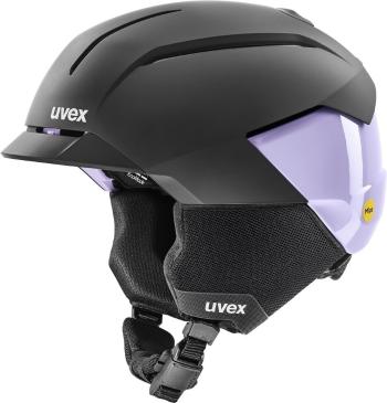 UVEX Levitate MIPS Black/Cool Lavender Mat 51-55 cm Lyžiarska prilba