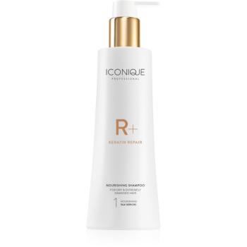 ICONIQUE Professional R+ Keratin repair Nourishing shampoo obnovující šampon s keratinem pro suché a poškozené vlasy 250 ml