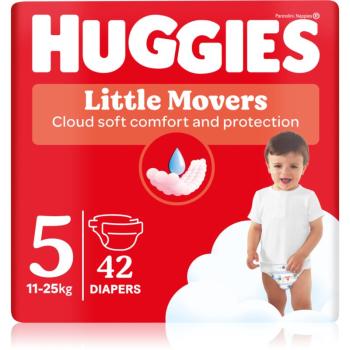 Huggies Little Movers Ultra Comfort jednorazové plienky Jumbo 11-25 kg 42 ks