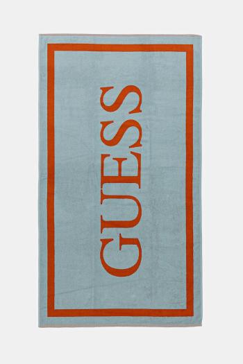 Bavlnený uterák Guess tyrkysová farba, E5GZ13 SG00P