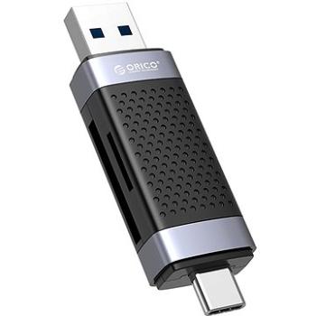 ORICO TypeC/TypeA TF + SD Dual Head Card Reader (ORICO-CD2D-AC3)